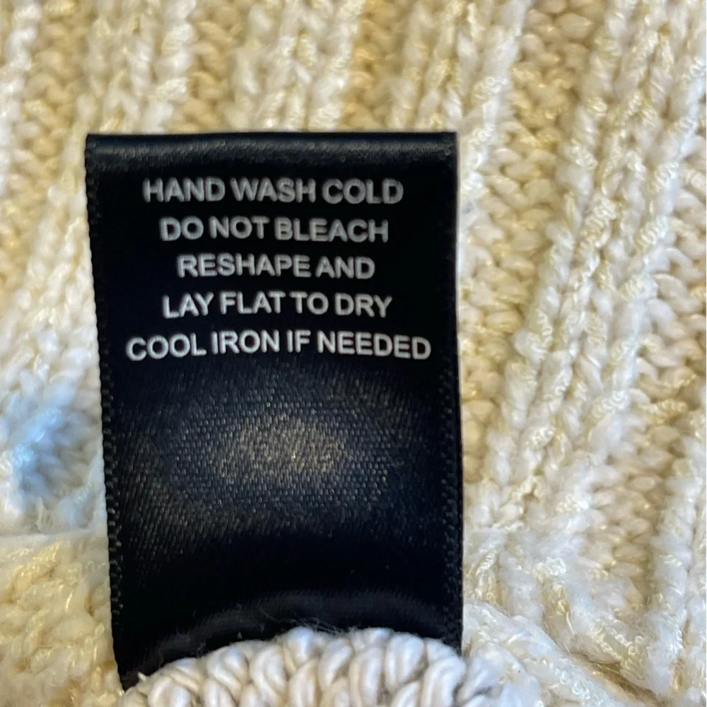 Solutions size small cream & gray - Picture 5 of 7